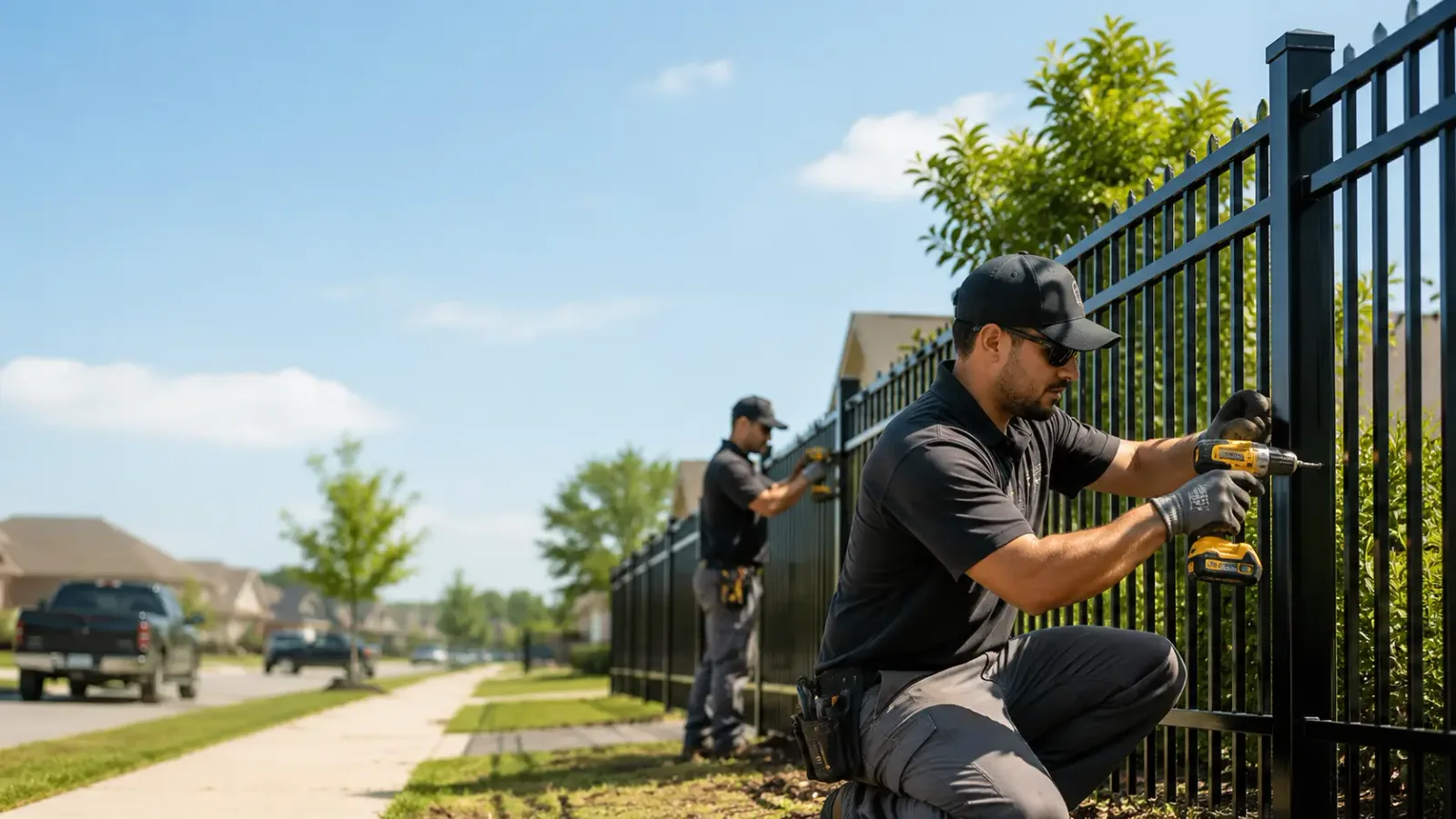 Metal Fence Installation in Malvern, OH